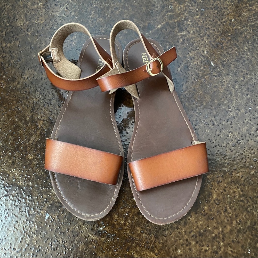 Brown sandals